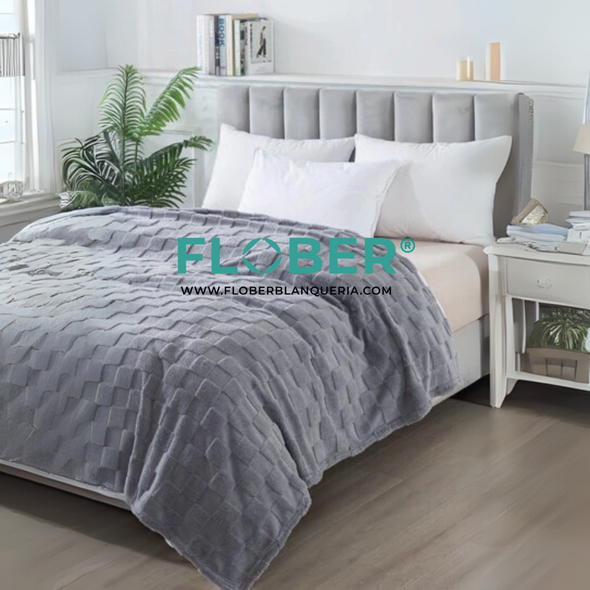 KING y EXTRA QUEEN SIZE - MANTA COLCHA SHERPA IMPORTADAS CON RELIEVE